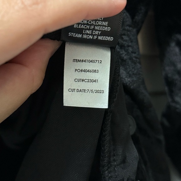 Torrid Madison Velvet Burnout Button Up Shirt - Picture 7 of 8